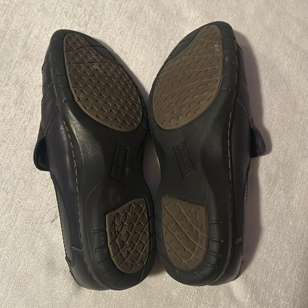 Rockport Women's Blue Loafers Jeanette Leather Slip On Size 8 - Picture 10 of 11